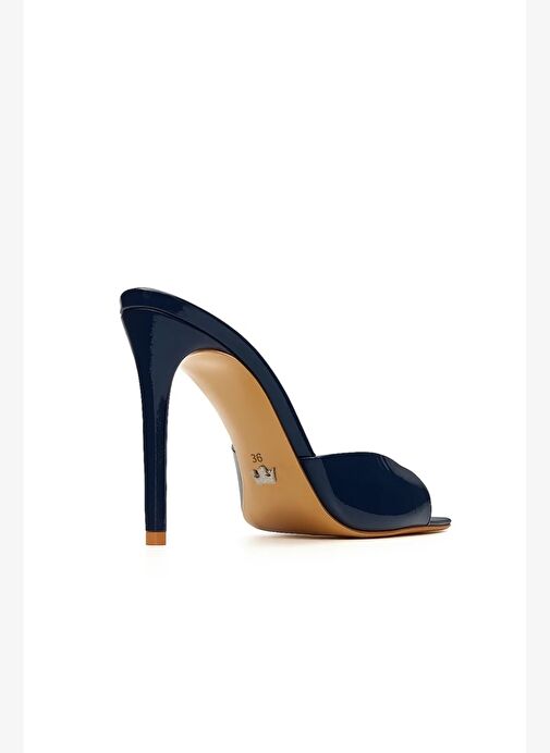 Jabotter Rosalia Rugan 10 Cm Topuklu Terlik - Görsel 4