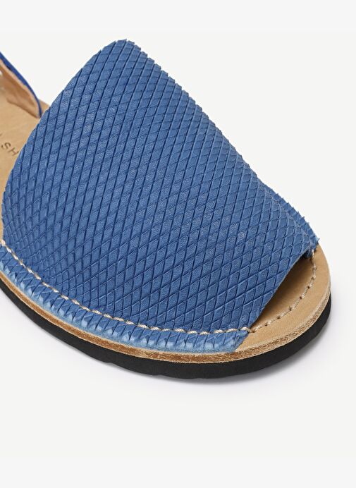 GELENEKSEL İSPANYA MODELİ DERİ ESPARDENYA - Görsel 3