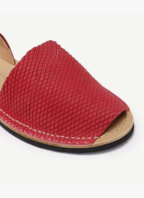 GELENEKSEL İSPANYA MODELİ DERİ ESPARDENYA - Görsel 3