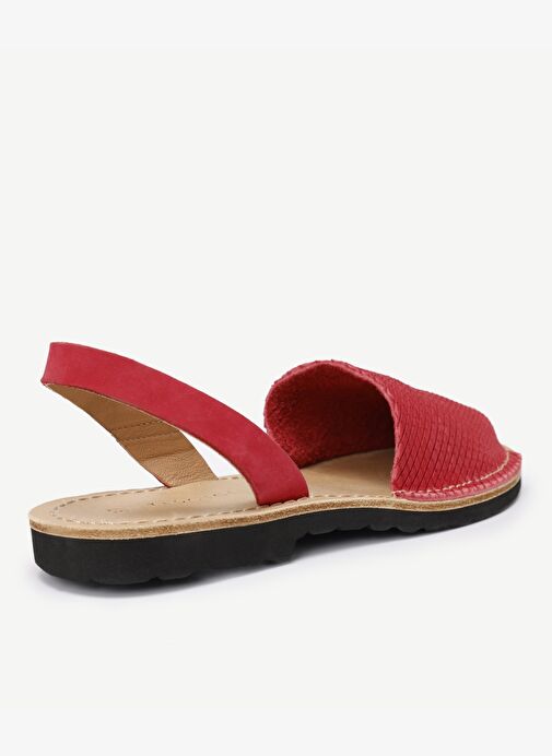 GELENEKSEL İSPANYA MODELİ DERİ ESPARDENYA - Görsel 4