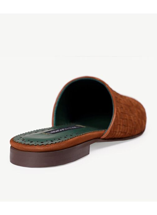 DERİ ÖRME YUMUŞAK TERLİK - Görsel 4