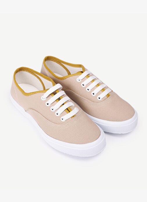 Yargıcı Yargıcı Vizon Düz Renk Kumaş Sneaker Boyner'de! Vizon - 5. görsel