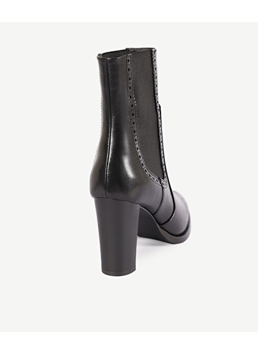 YUMUŞAK TABANLI LASTİKLİ DERİ BOT - Görsel 5