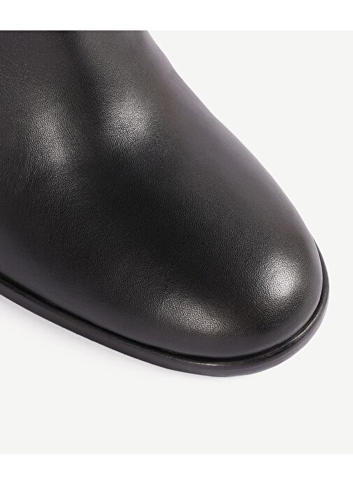 DERİ TOPUKLU ÇİZME - Görsel 7