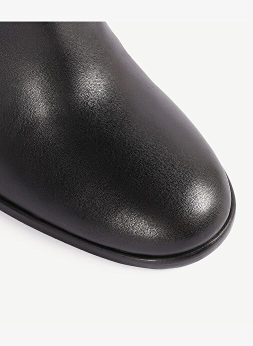 DERİ TOPUKLU ÇİZME - Görsel 6