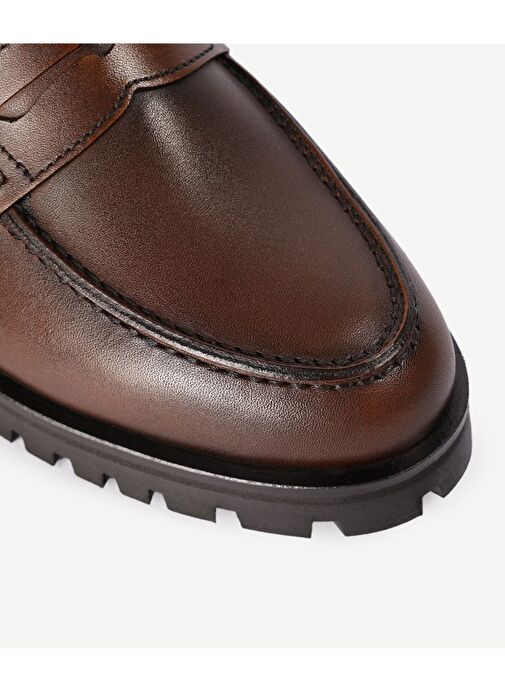Yargıcı Yargıcı Kahverengi ÖZEL YUMUŞAK TABANA SAHİP LOAFER | Boyner Kahverengi - 4. görsel