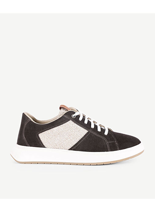 Yargıcı Kiremit Kadın Süet - Hasır Sneaker 23KKAY4468S - Görsel 3