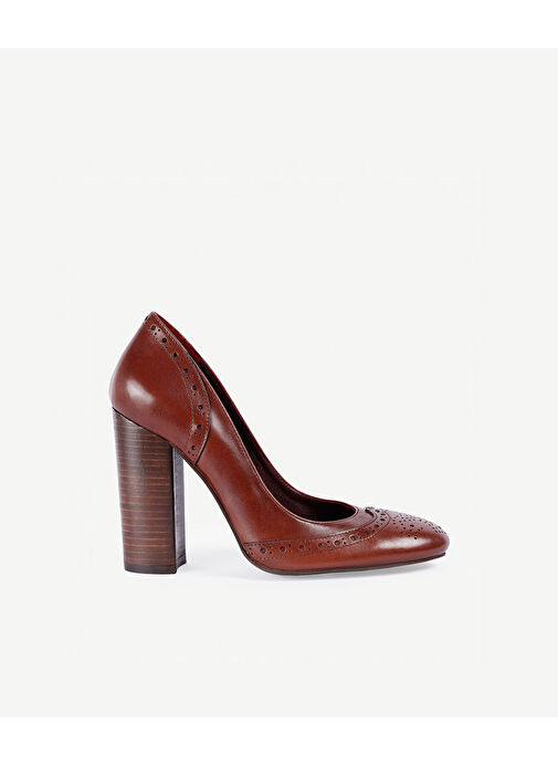 Yargıcı Yargıcı Kahverengi Yumuşak Tabanlı Deri Topuklu Ayakkabı Boyner'de! Kahverengi - 2. görsel
