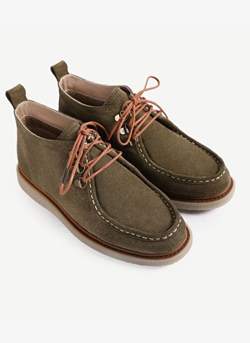 Yargıcı Yargıcı Haki Retro Görünümlü Bağcıklı Bot Boyner'de! Haki - 6. görsel