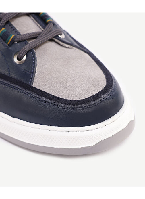 Yargıcı Lacivert-Gri Erkek Sneaker 24YEAY4469X - Görsel 3