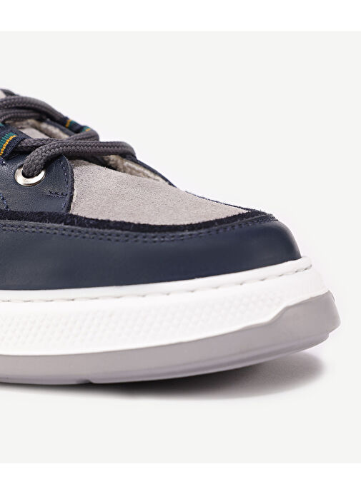 Yargıcı Lacivert-Gri Erkek Sneaker 24YEAY4469X - Görsel 7