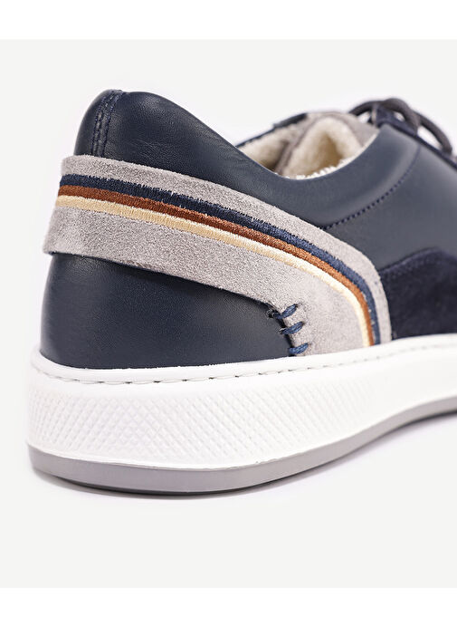Yargıcı Lacivert-Gri Erkek Sneaker 24YEAY4469X - Görsel 8