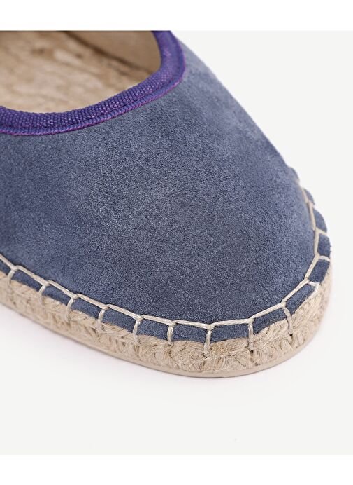 Yargıcı Taba Kadın Süet Espadril 24YKAY4572X - Görsel 4