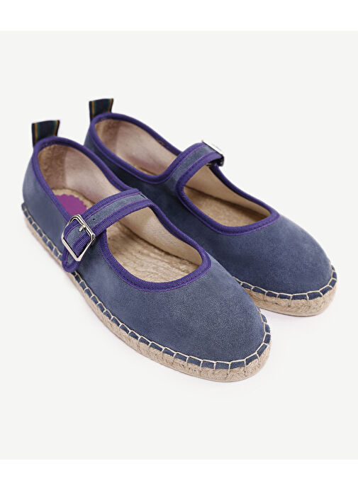 Yargıcı Taba Kadın Süet Espadril 24YKAY4572X - Görsel 2