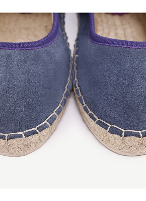 Yargıcı Taba Kadın Süet Espadril 24YKAY4572X - Görsel 6