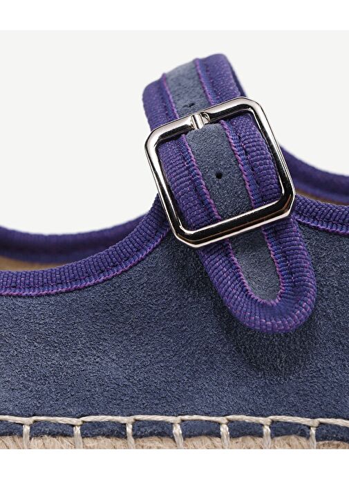 Yargıcı Taba Kadın Süet Espadril 24YKAY4572X - Görsel 7