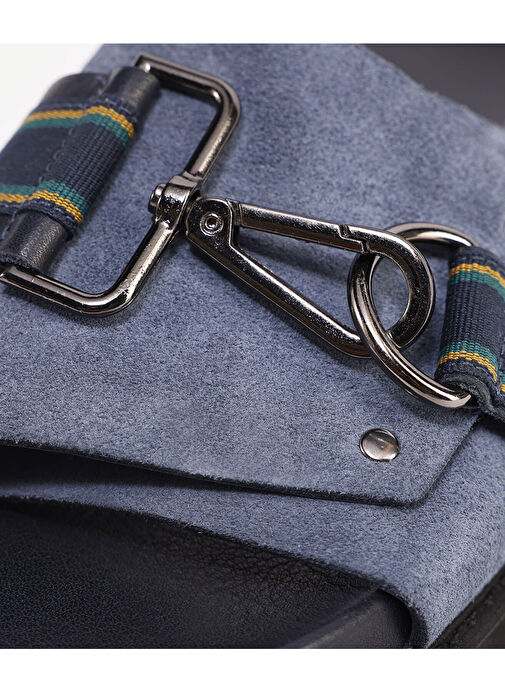 AKSESUAR DETAYLI YUMUŞAK DERİ TERLİK - Görsel 6