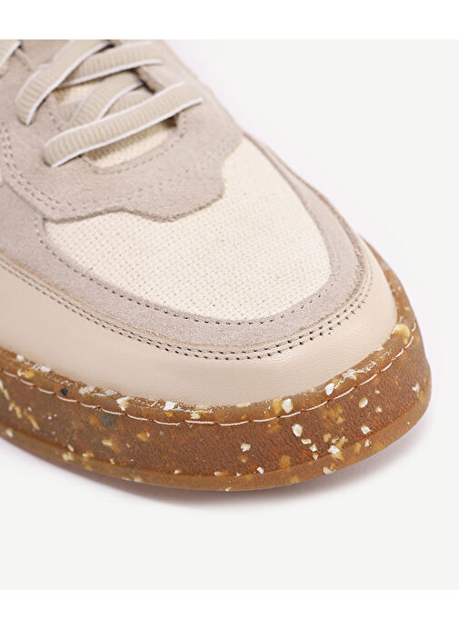 Yargıcı Bej Erkek Sneaker 24YEAY4472X - Görsel 3