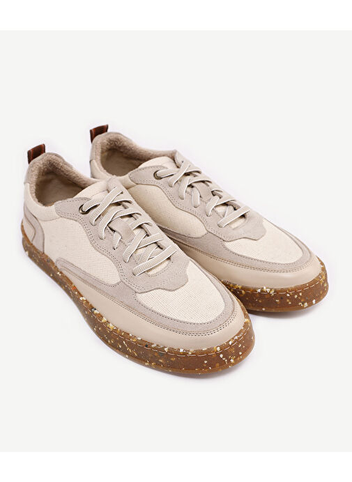 Yargıcı Bej Erkek Sneaker 24YEAY4472X - Görsel 5