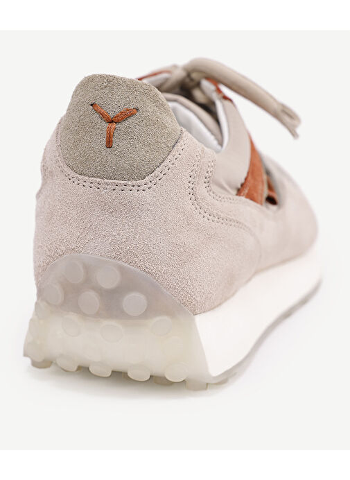 Yargıcı Bej-Kahverengi Erkek Sneaker 24YEAY4474X - Görsel 4