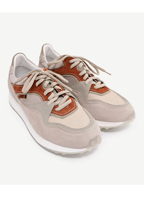Yargıcı Bej-Kahverengi Erkek Sneaker 24YEAY4474X - Görsel 5