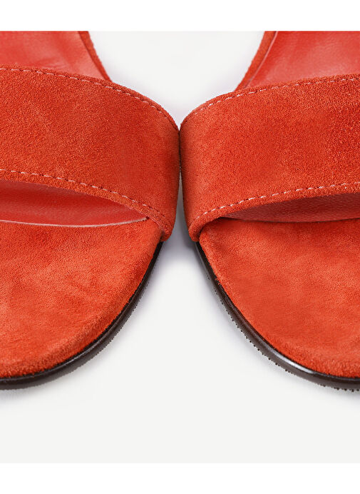 FİYONK DETAYLI DERİ TOPUKLU AYAKKABI - Görsel 6