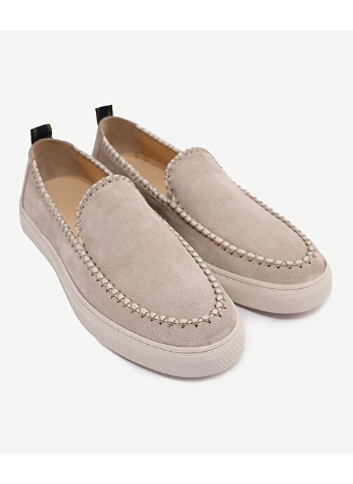 Yargıcı Taba Erkek Süet Loafer 24YEAY4464X - Görsel 5