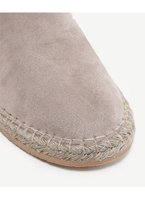 RENK DETAYLI DERİ ESPADRİL - Görsel 3