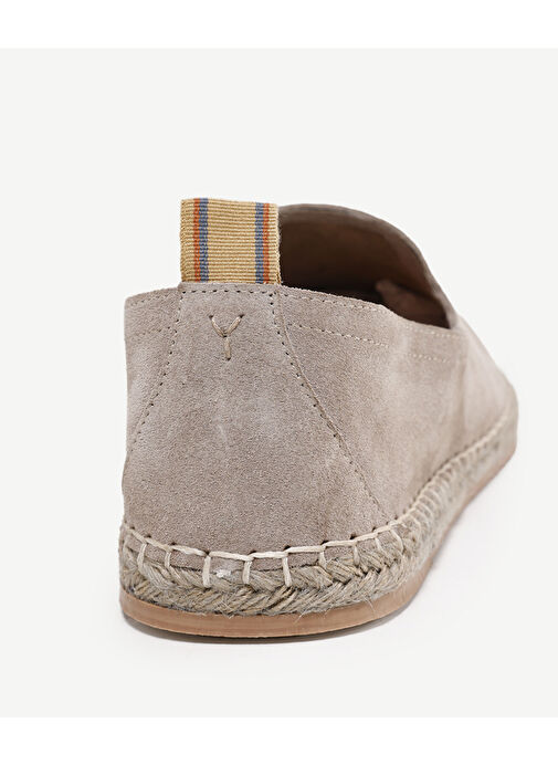 RENK DETAYLI DERİ ESPADRİL - Görsel 4