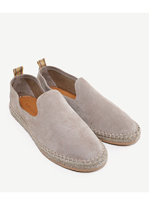 RENK DETAYLI DERİ ESPADRİL - Görsel 5