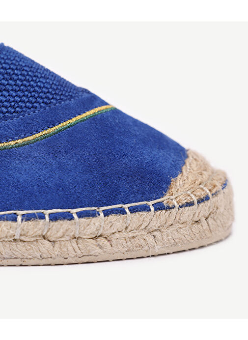 LASTİKLİ DERİ ESPADRİL - Görsel 6