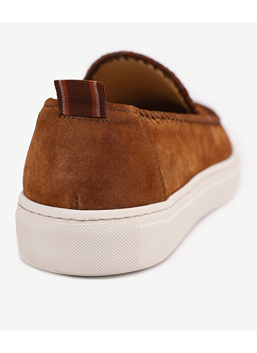 SARAÇ DETAYLI DERİ LOAFER - Görsel 7