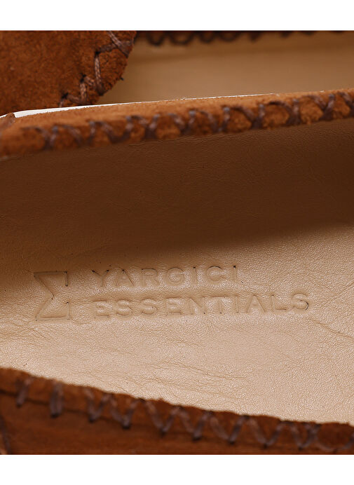 SARAÇ DETAYLI DERİ LOAFER - Görsel 5