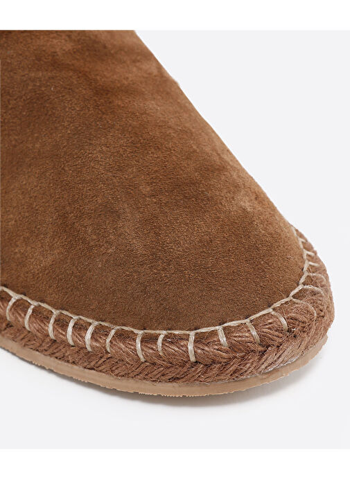 Yargıcı Bej Erkek Süet Espadril 24YEAY4478X - Görsel 3