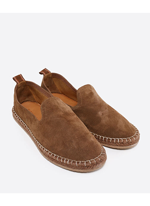Yargıcı Bej Erkek Süet Espadril 24YEAY4478X - Görsel 5