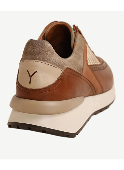 Yargıcı Taba Erkek Sneaker 24YEAY4488X - Görsel 4