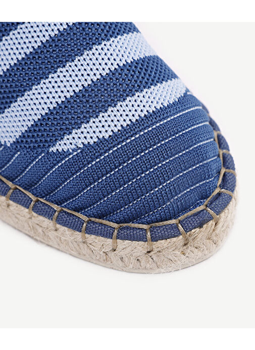 ARKASI AÇIK TRİKO ESPADRİL - Görsel 3