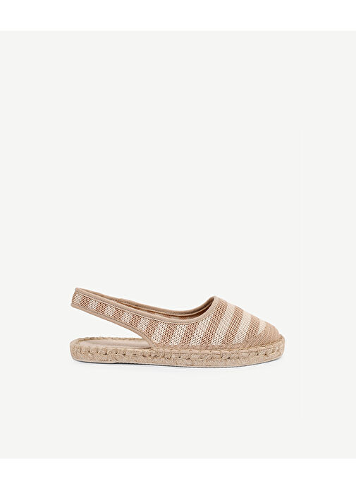 ARKASI AÇIK TRİKO ESPADRİL - Görsel 2