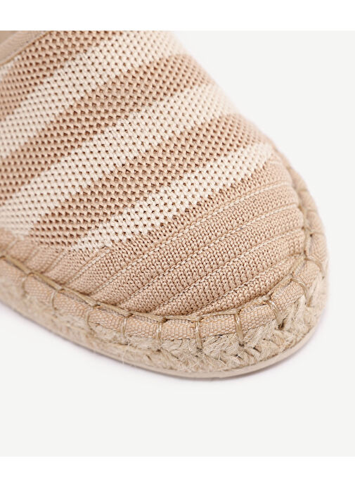 ARKASI AÇIK TRİKO ESPADRİL - Görsel 3