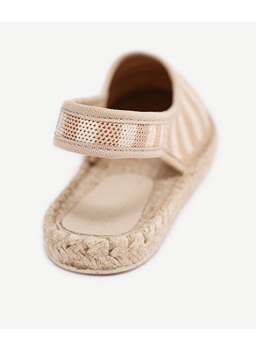 ARKASI AÇIK TRİKO ESPADRİL - Görsel 4