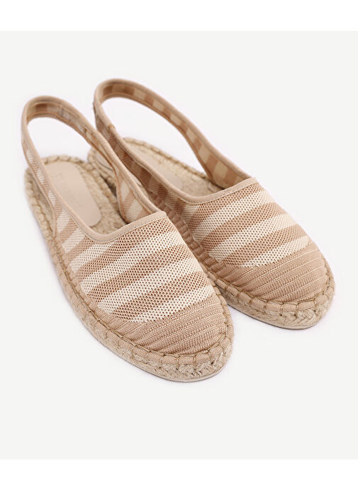 ARKASI AÇIK TRİKO ESPADRİL - Görsel 5