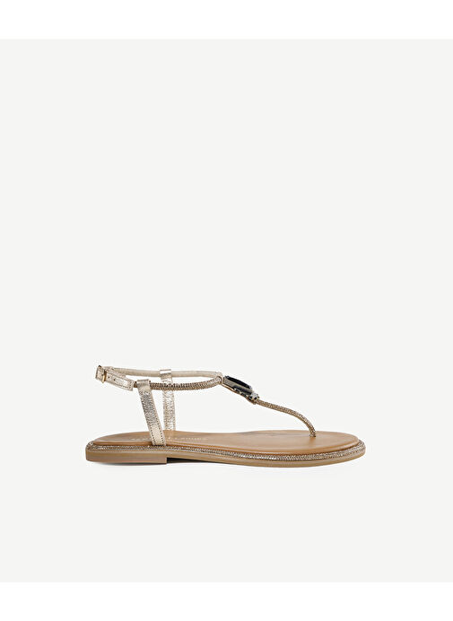 AKSESUAR DETAYLI PARMAK ARASI SANDALET - Görsel 2