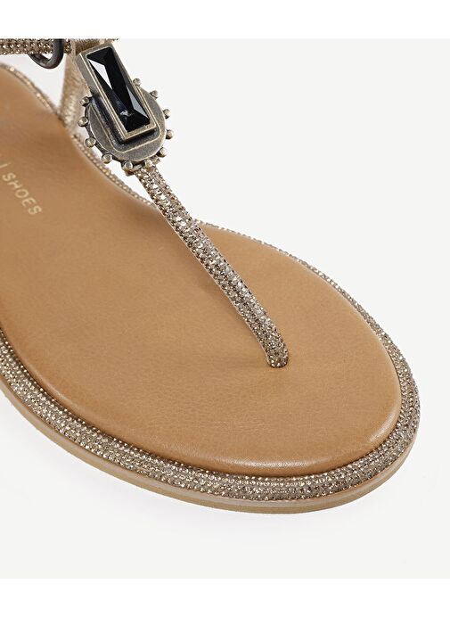 AKSESUAR DETAYLI PARMAK ARASI SANDALET - Görsel 3