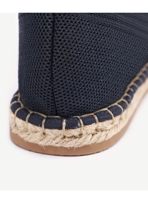 TRİKO ÖRME BAĞLI ESPADRİL - Görsel 4