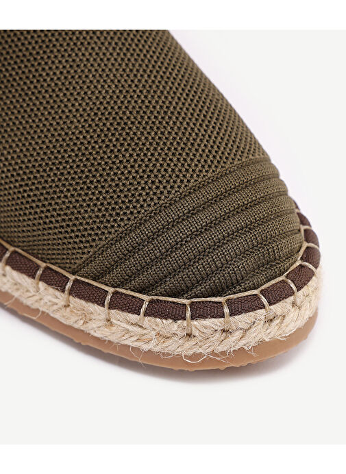 TRİKO ÖRME BAĞLI ESPADRİL - Görsel 3