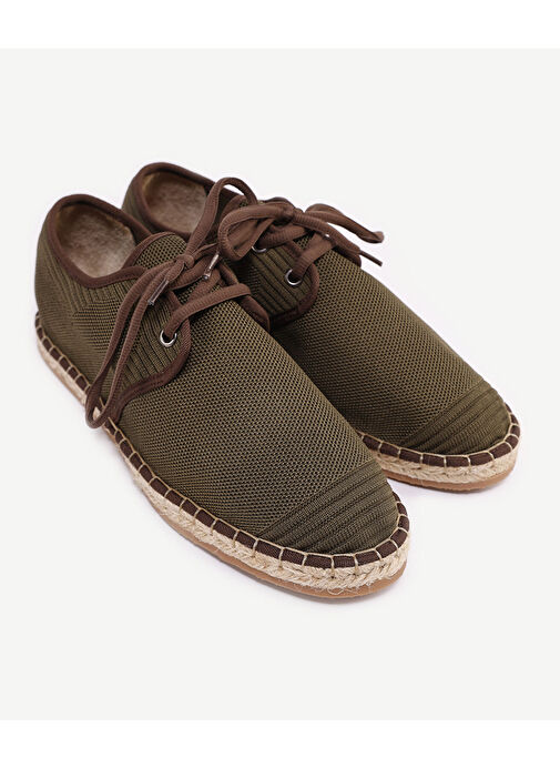 TRİKO ÖRME BAĞLI ESPADRİL - Görsel 5