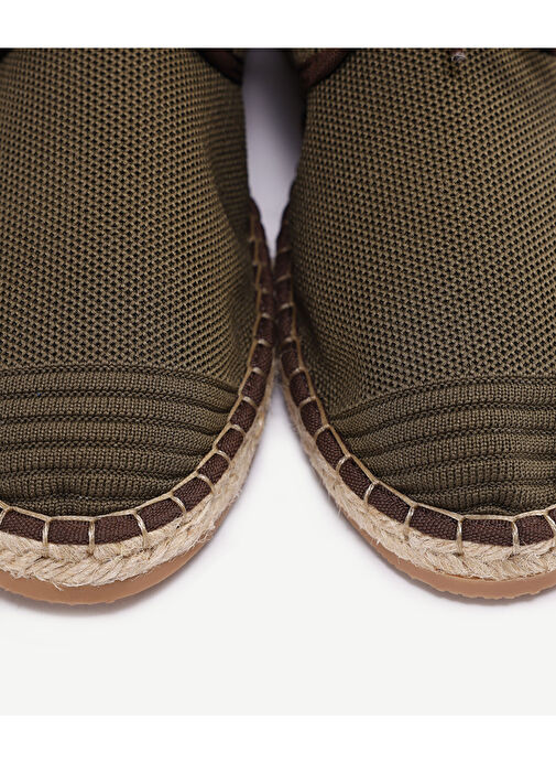 TRİKO ÖRME BAĞLI ESPADRİL - Görsel 6