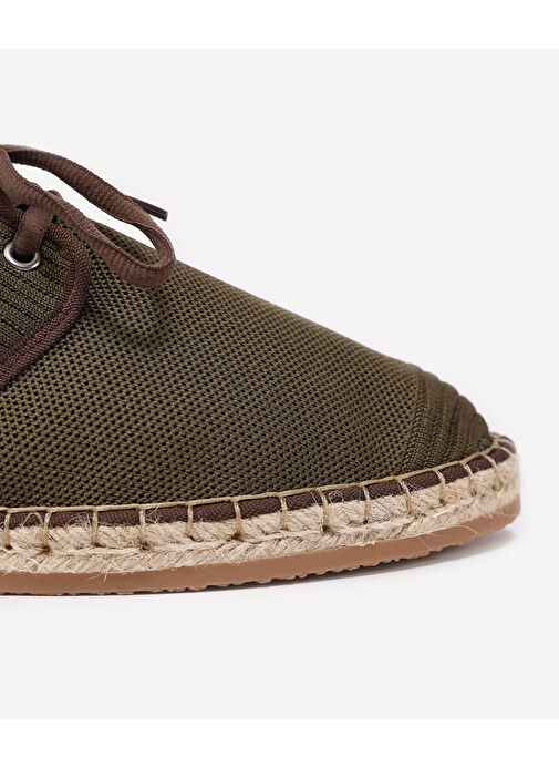 TRİKO ÖRME BAĞLI ESPADRİL - Görsel 7