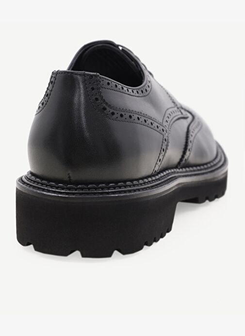 Yargıcı Yargıcı Siyah Kahverengi Erkek Deri Klasik Ayakkabı 24KEAY4402X | Boyner Siyah - 4. görsel