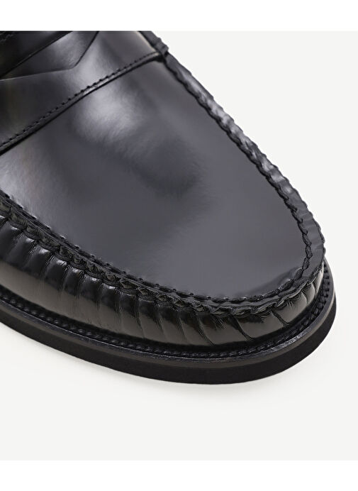 Yargıcı Bordo Erkek Deri Loafer 24KEAY4405X - Görsel 3